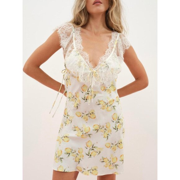For Love & Lemons x Free People Audrey Mini Slip Dress - Picture 6 of 10